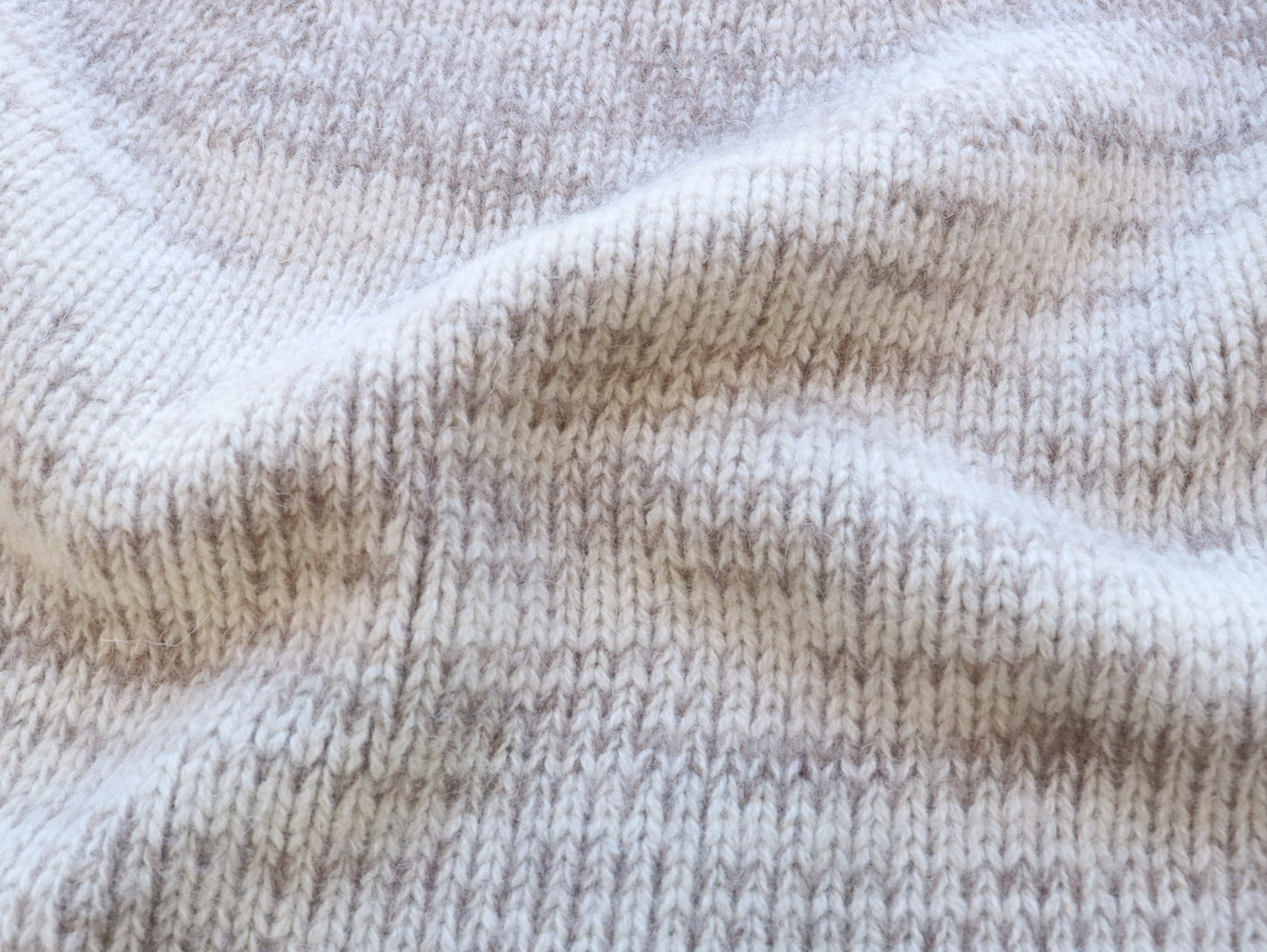 【NEW】モンゴルウール メランジワイドセーター