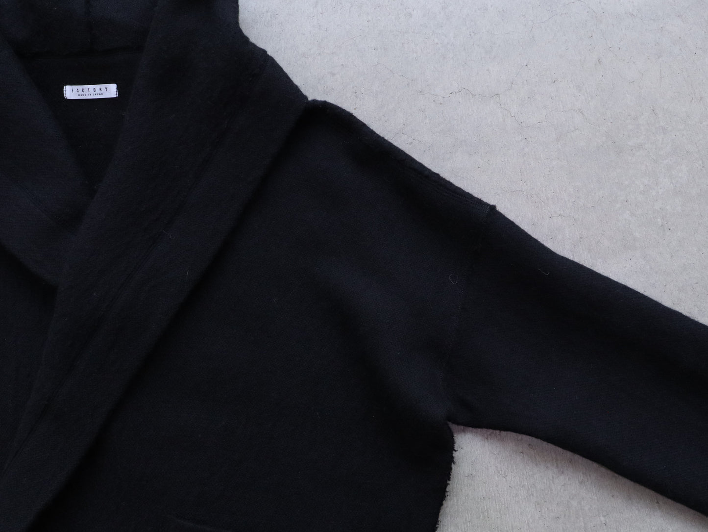 【NEW】縮絨ウール ショールコート