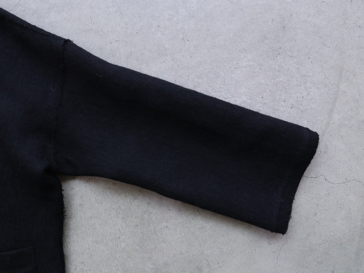 【NEW】縮絨ウール ショールコート