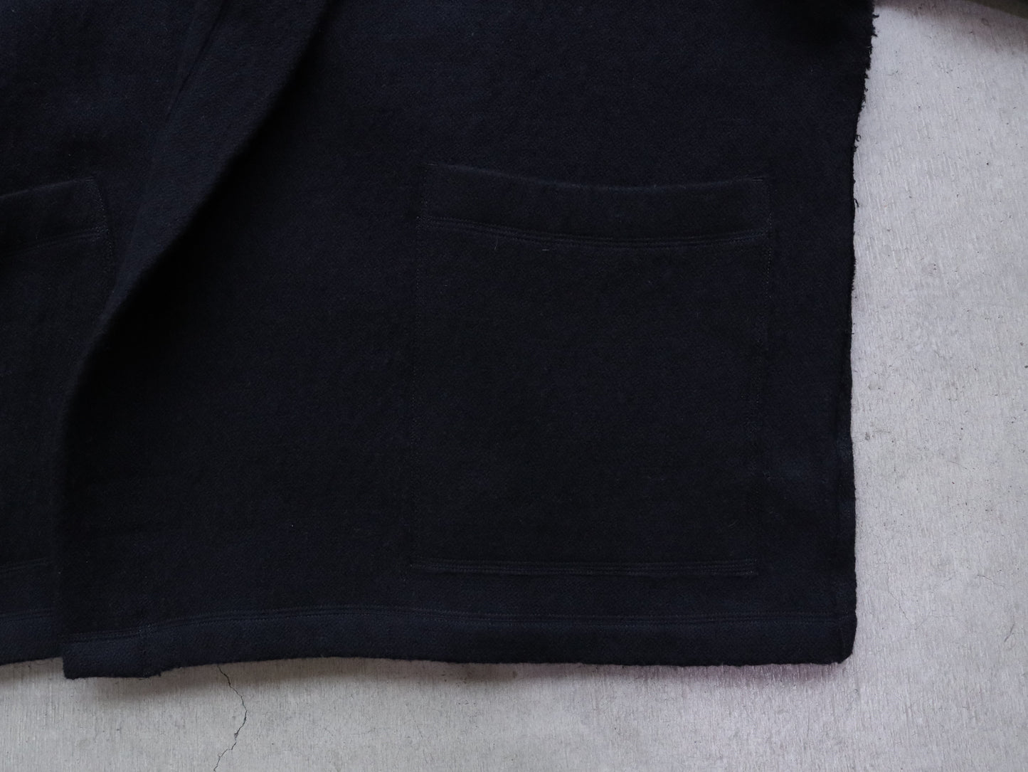 【NEW】縮絨ウール ショールコート