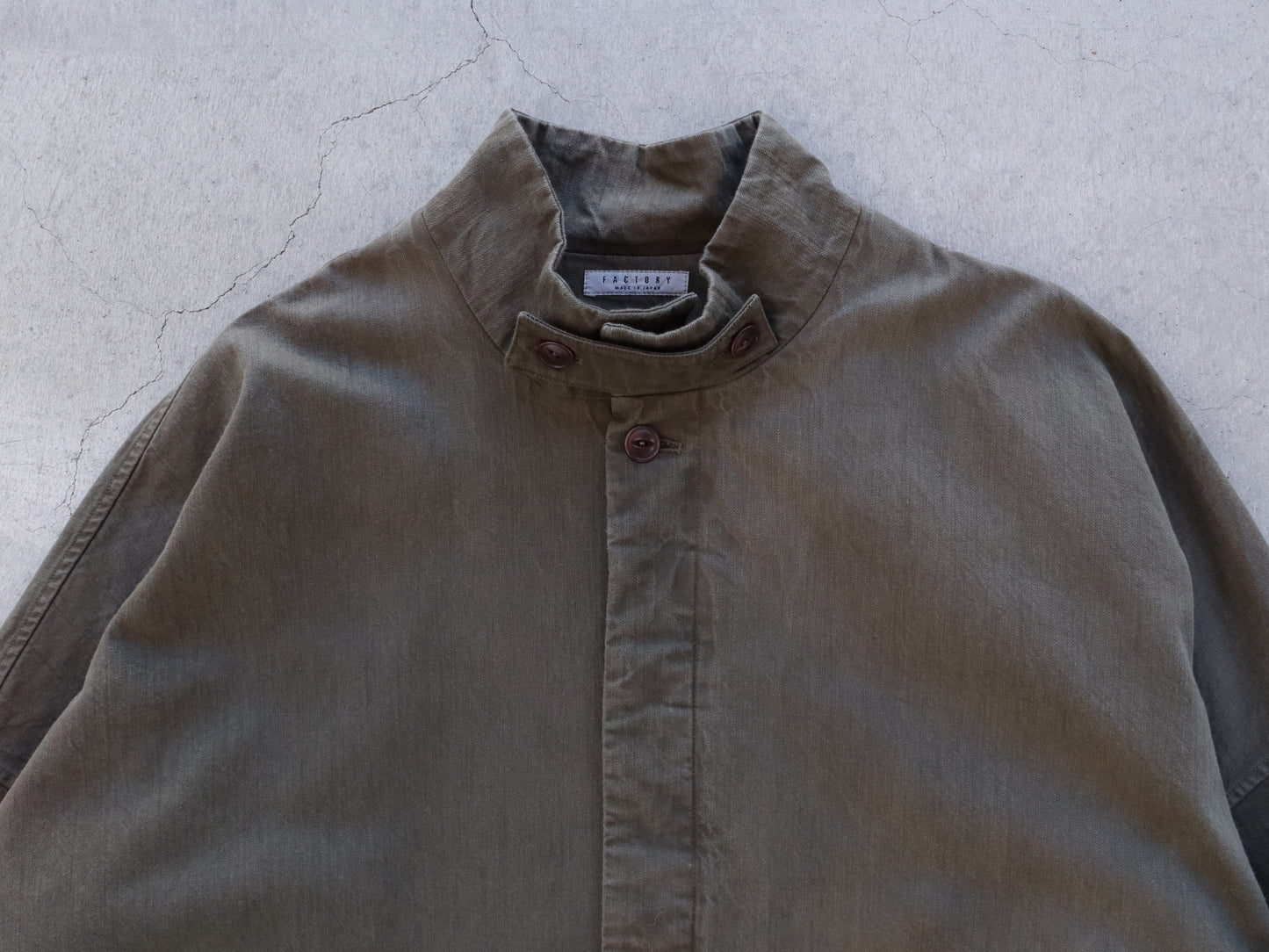 【NEW】ジンバブエコットンオーバーコート