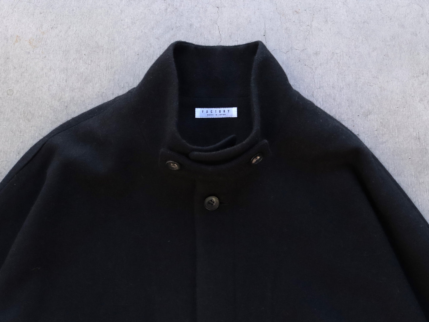 【NEW】ウールやぶれ織 オーバーコート