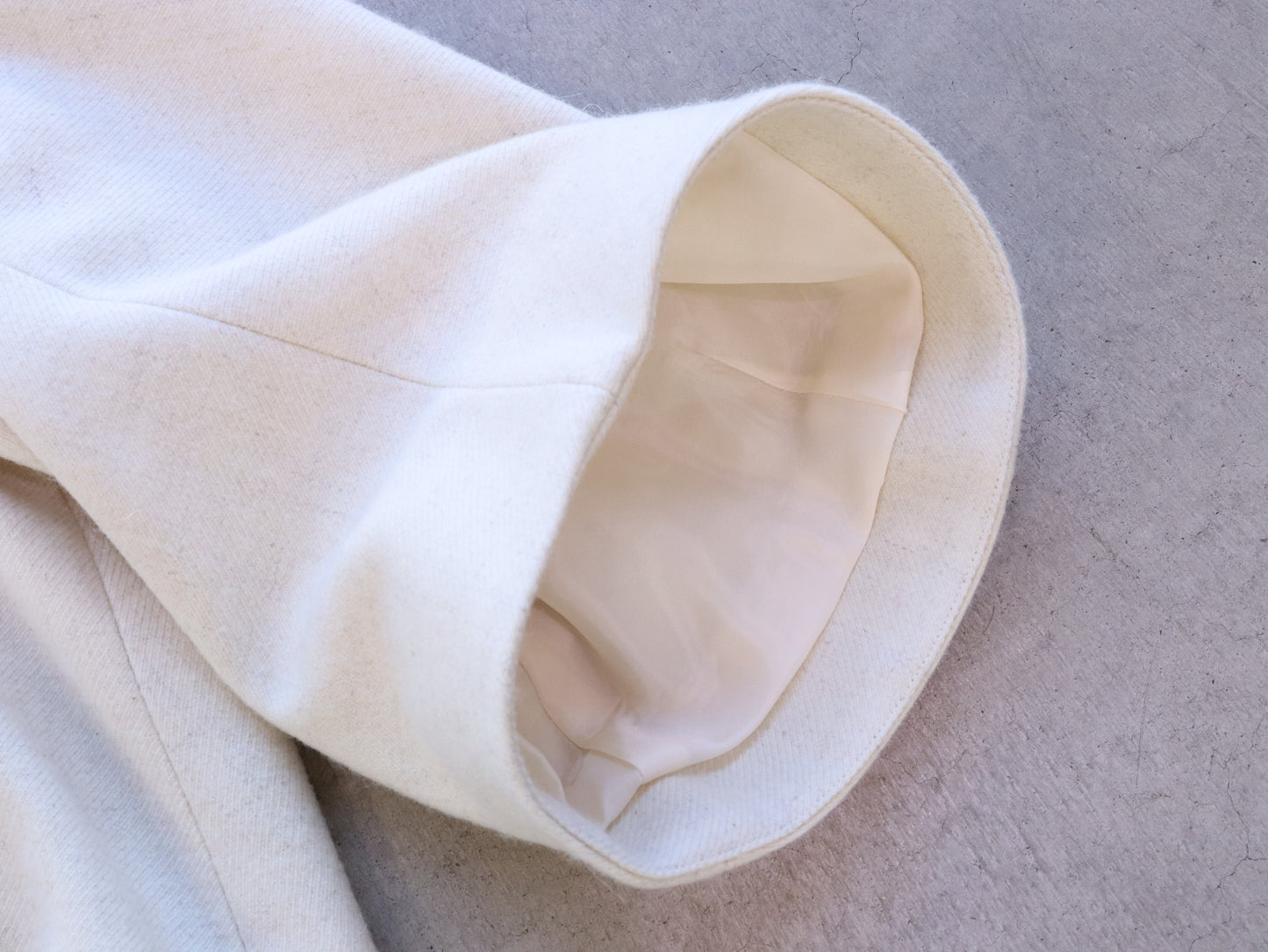 【NEW】ウールへリンボン パラシュートコート