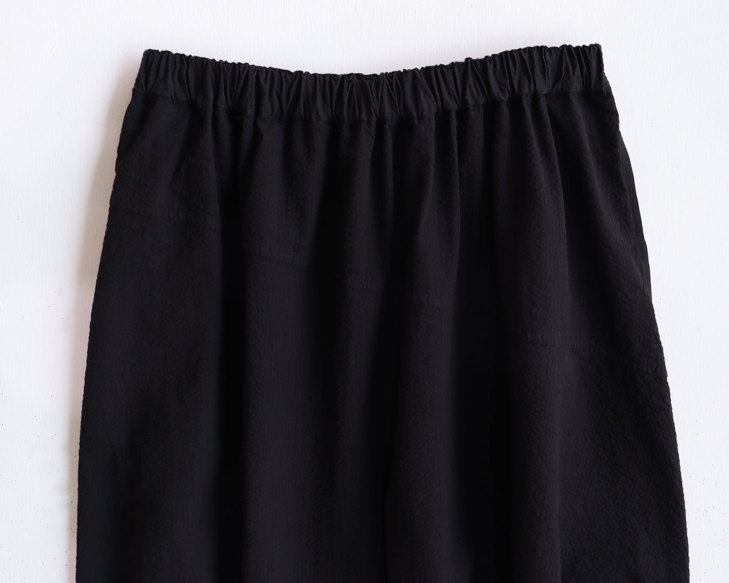 【NEW】綿サッカー キュービックパンツ