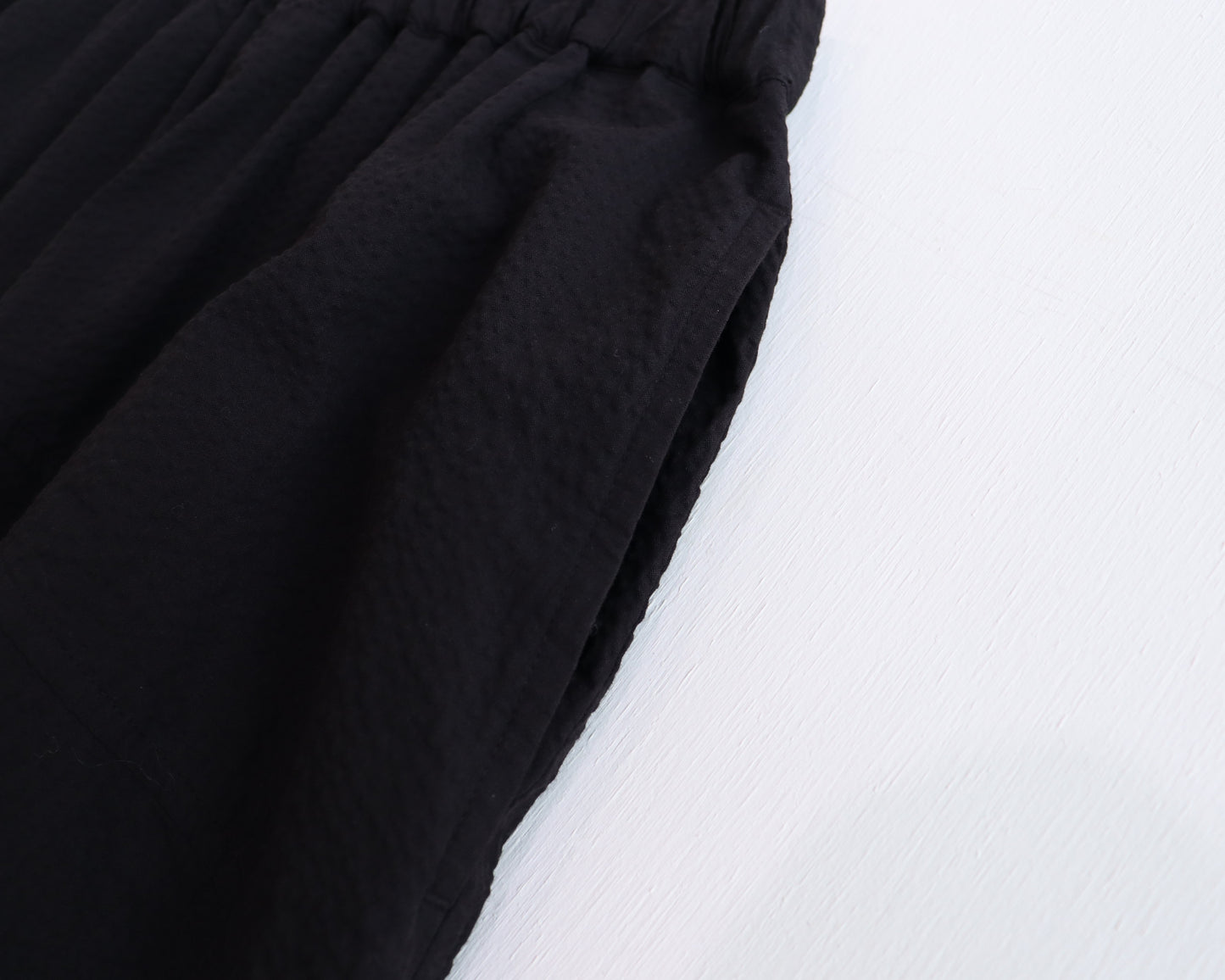 【NEW】綿サッカー キュービックパンツ