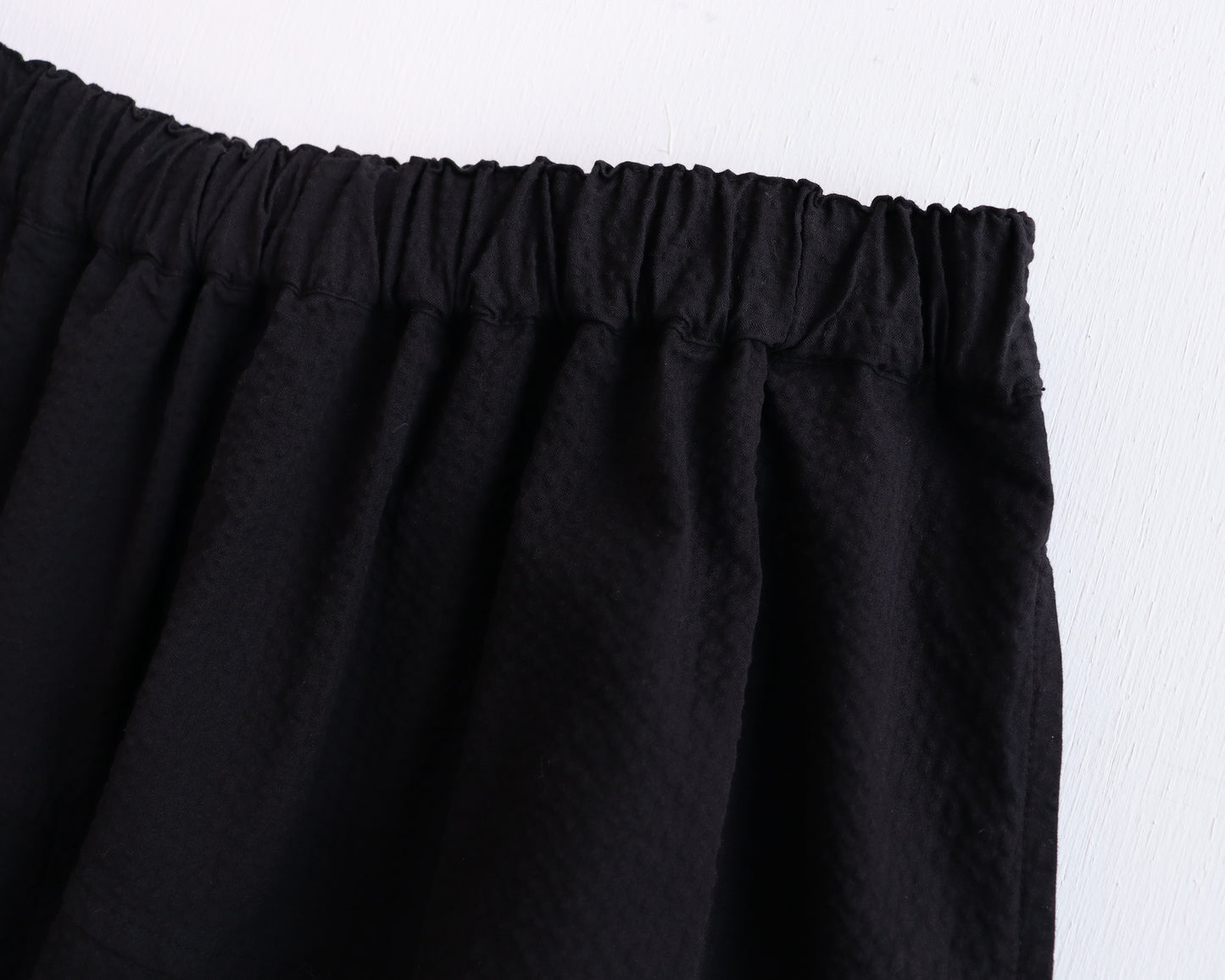 【NEW】綿サッカー キュービックパンツ