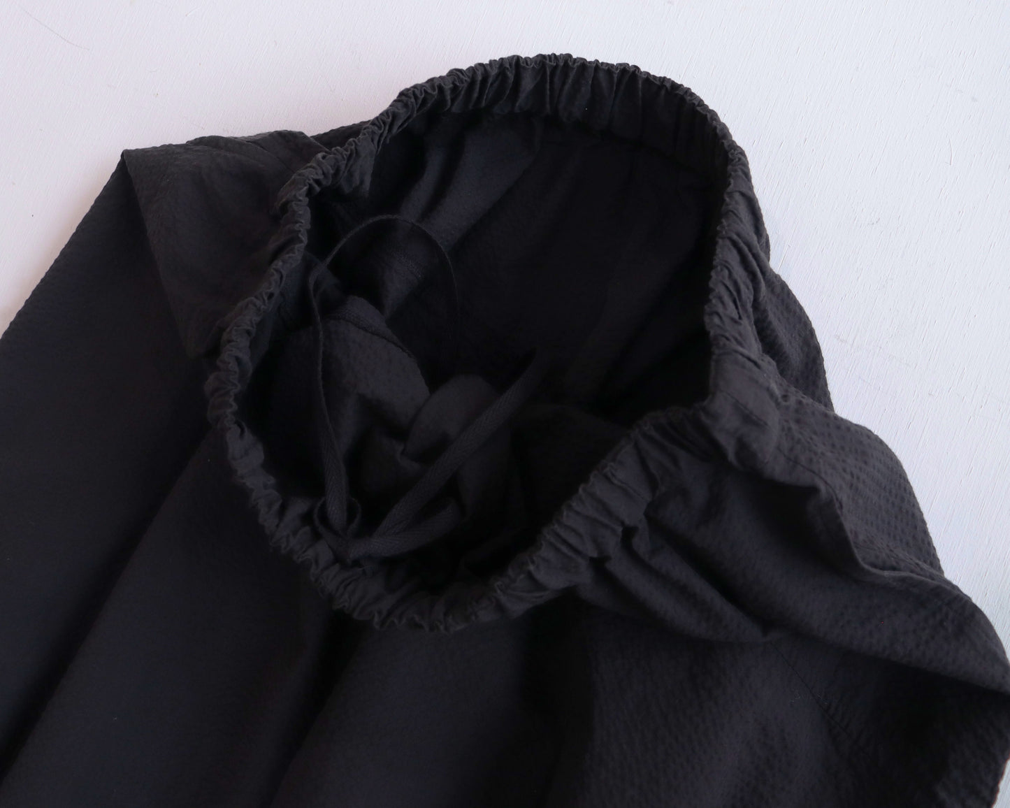 【NEW】綿サッカー キュービックパンツ