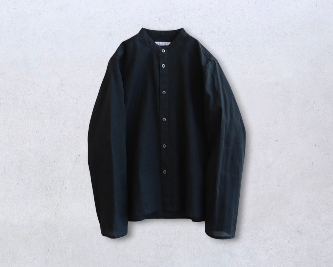 綿(コールドマーセ加工) プレーンシャツ