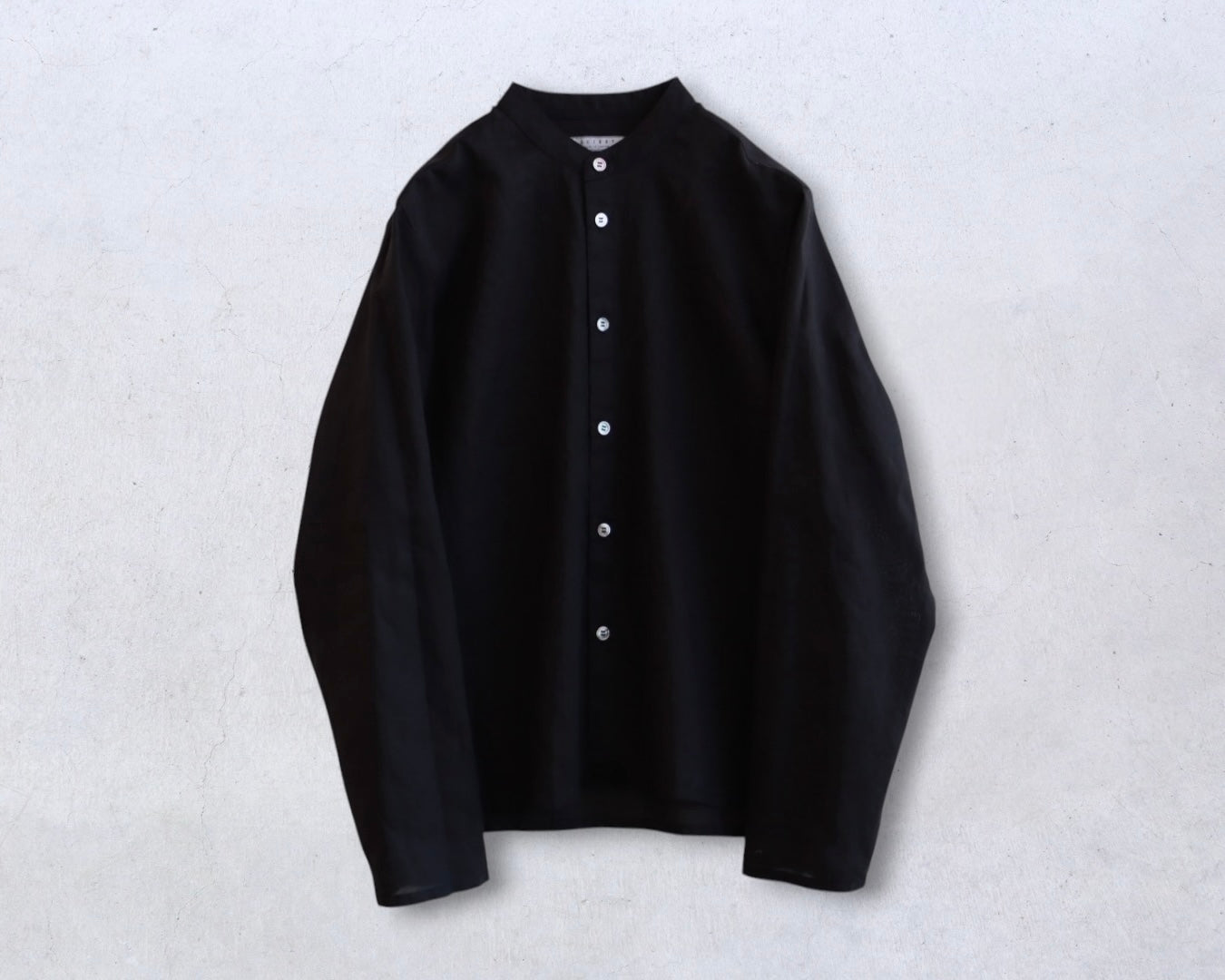 綿(コールドマーセ加工) プレーンシャツ