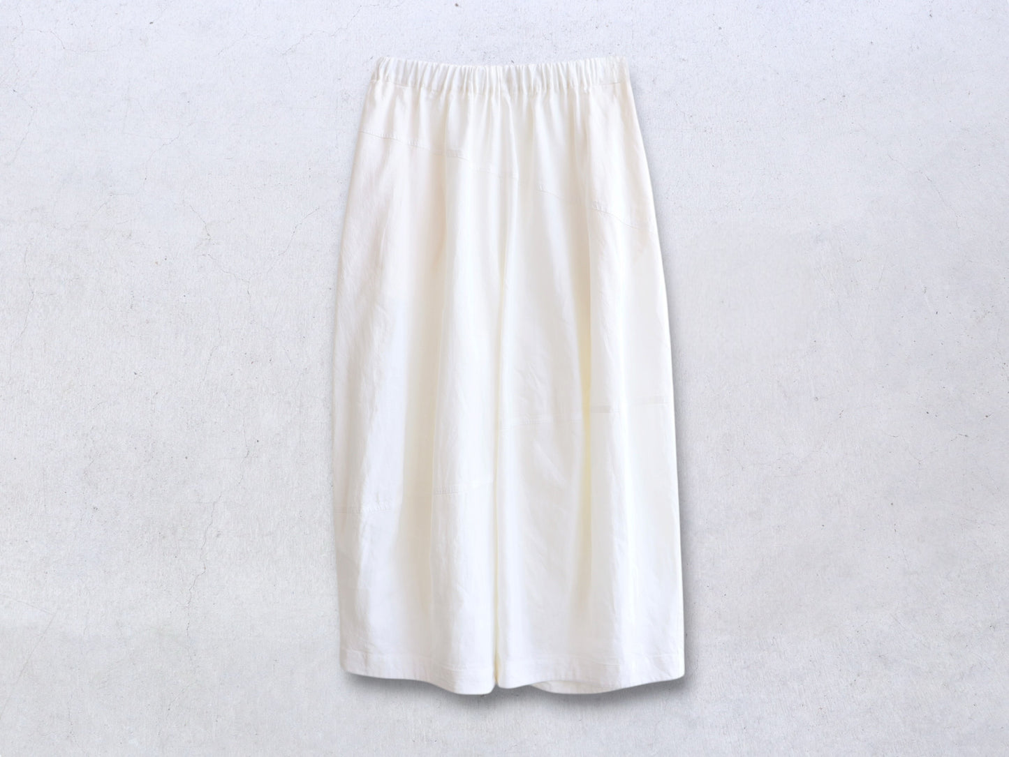 綿麻 キュービックパンツ