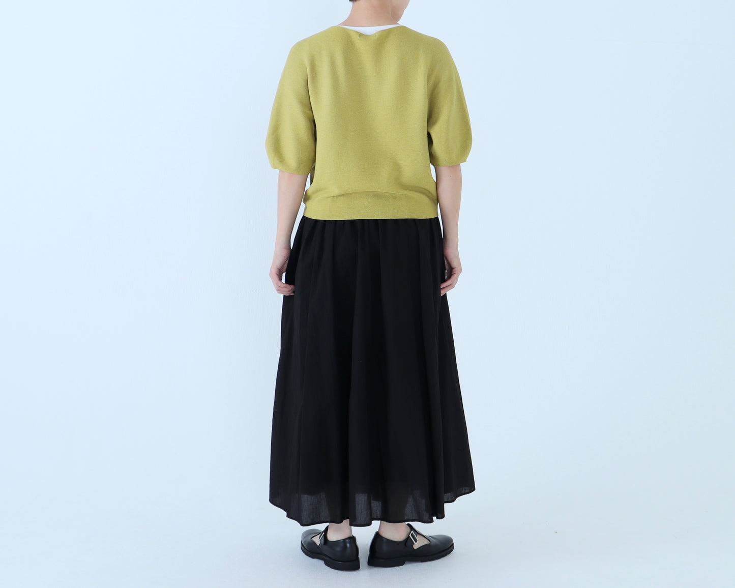 【NEW】綿ローン ローンダブルスカート