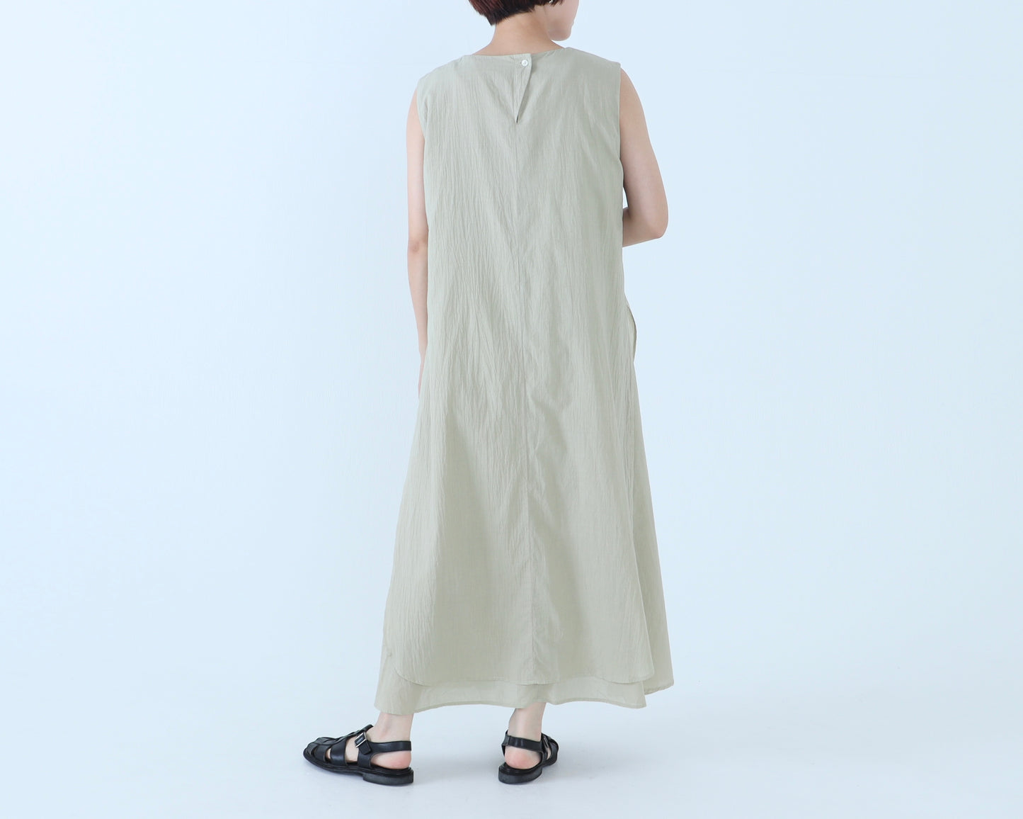 【NEW】綿ローン レイヤードドレス