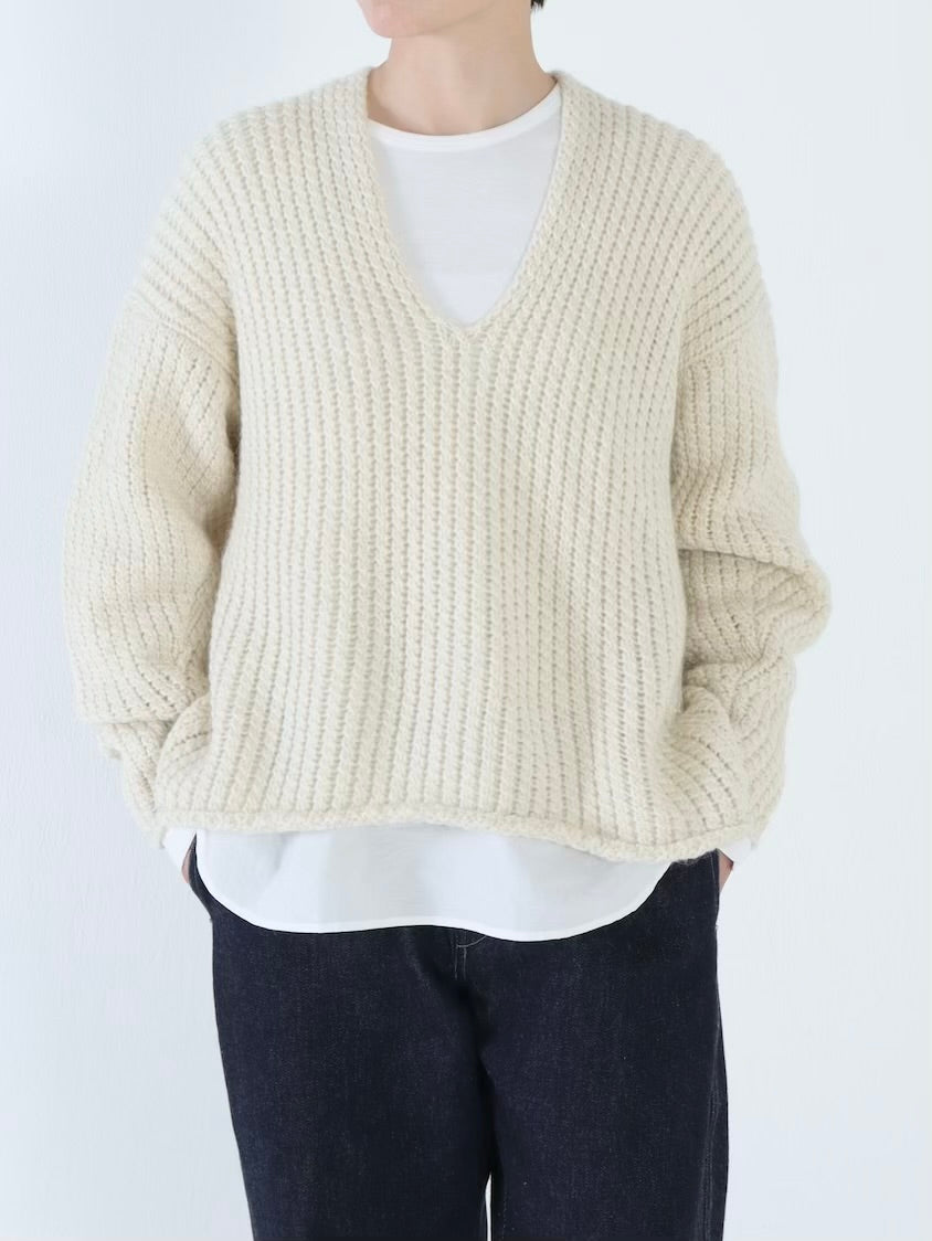 【NEW】綿スムース×綿近江晒 シャツスリーブカットソー