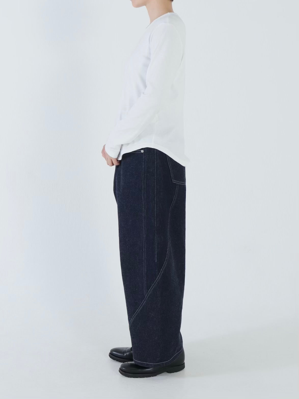 【NEW】綿スムース クルーネックカットソー