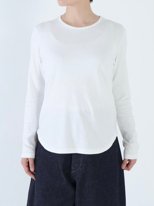 【NEW】綿スムース クルーネックカットソー