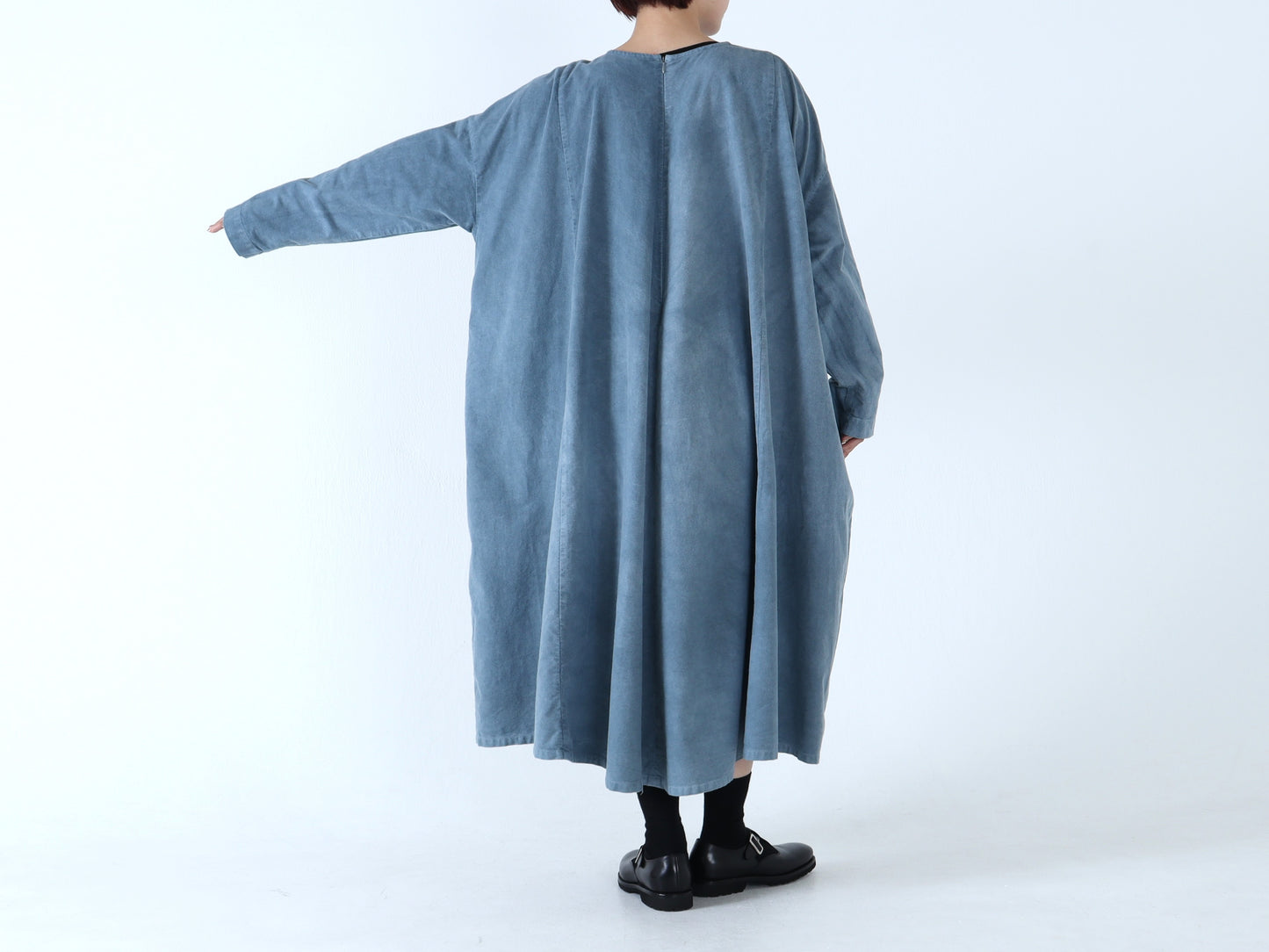 綿ネル サークルワンピース