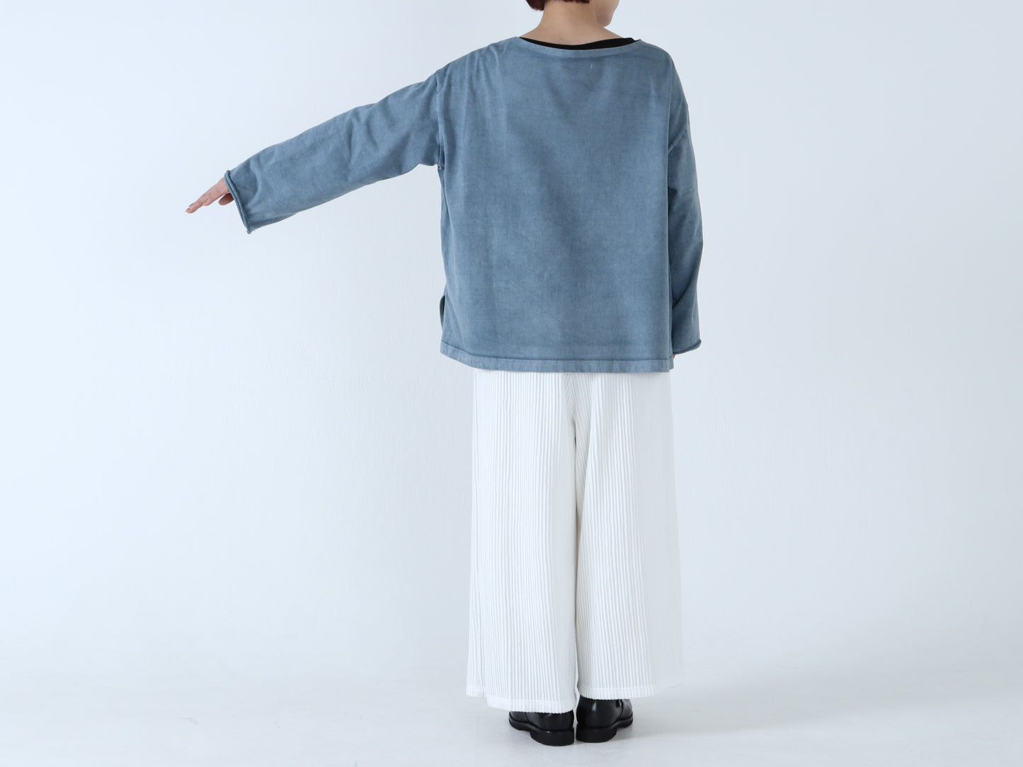 【NEW】綿カットソー カジュアルワイドトレーナー