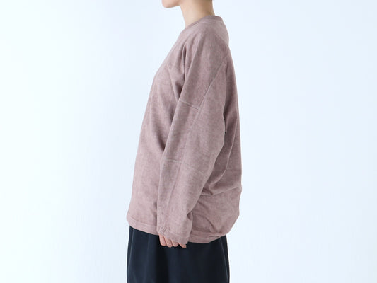 25AW｜T-02｜綿カットソー　ドルマントレーナー