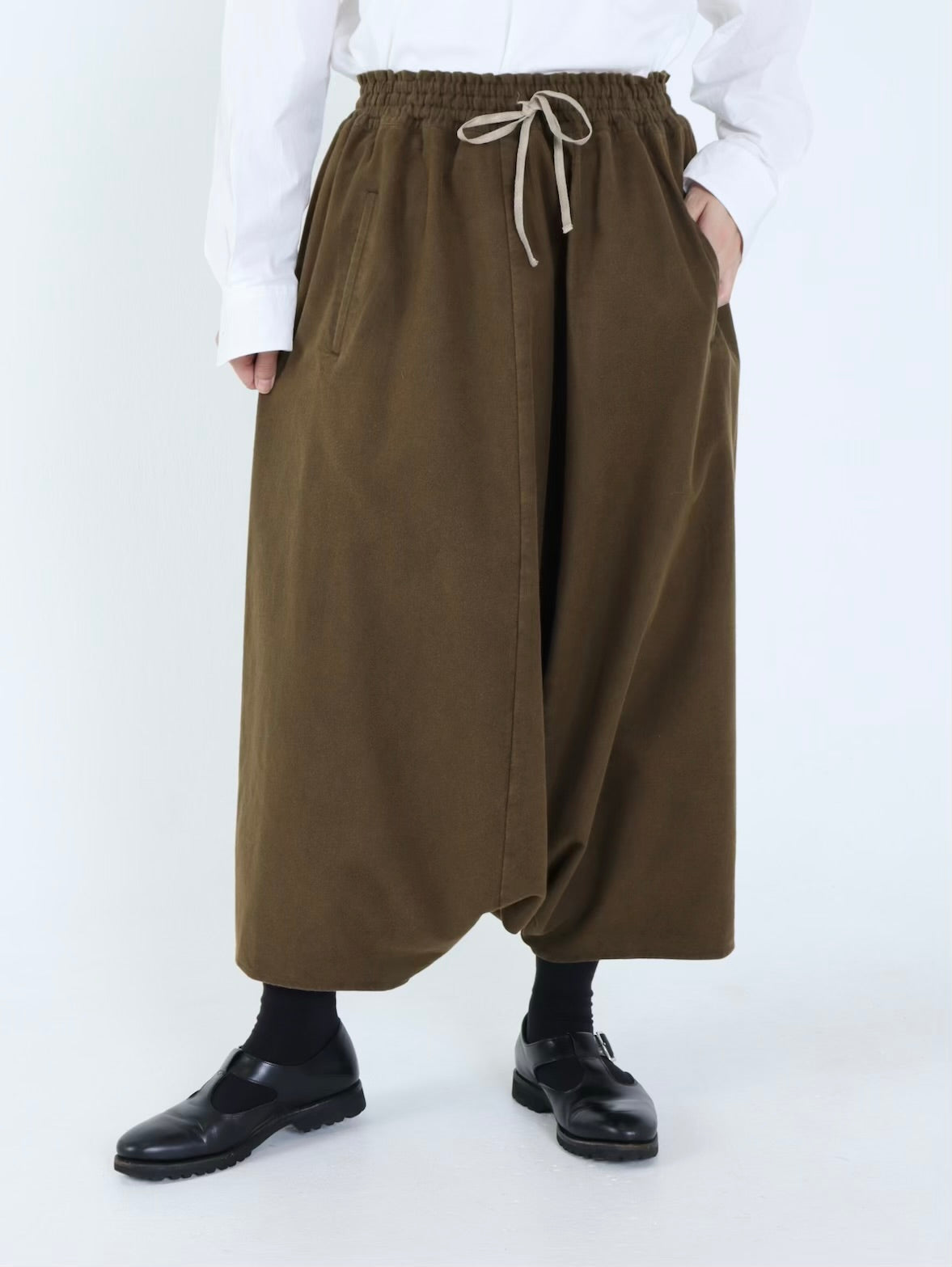 【NEW】綿ネル サルエルパンツ