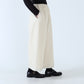 【NEW】綿ウール朱子織 リラックスパンツ