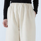【NEW】綿ウール朱子織 リラックスパンツ