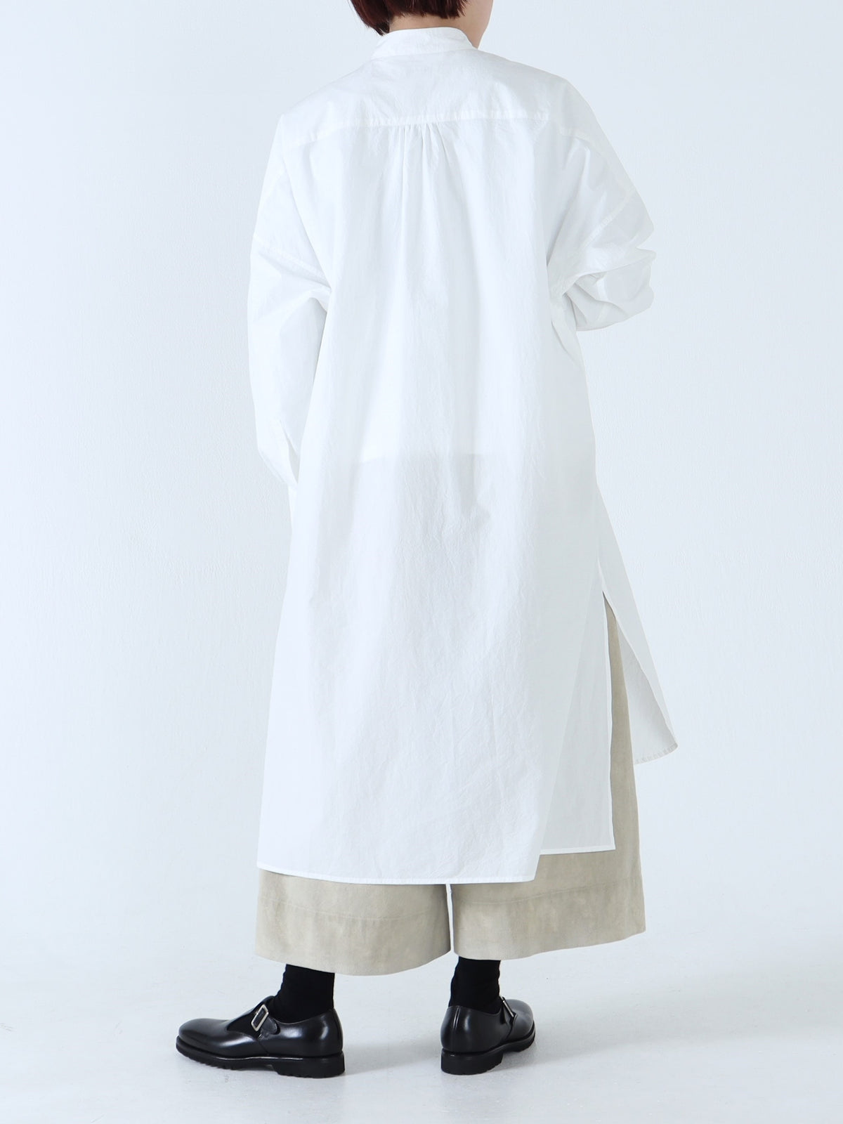 綿近江晒 タブロングシャツ