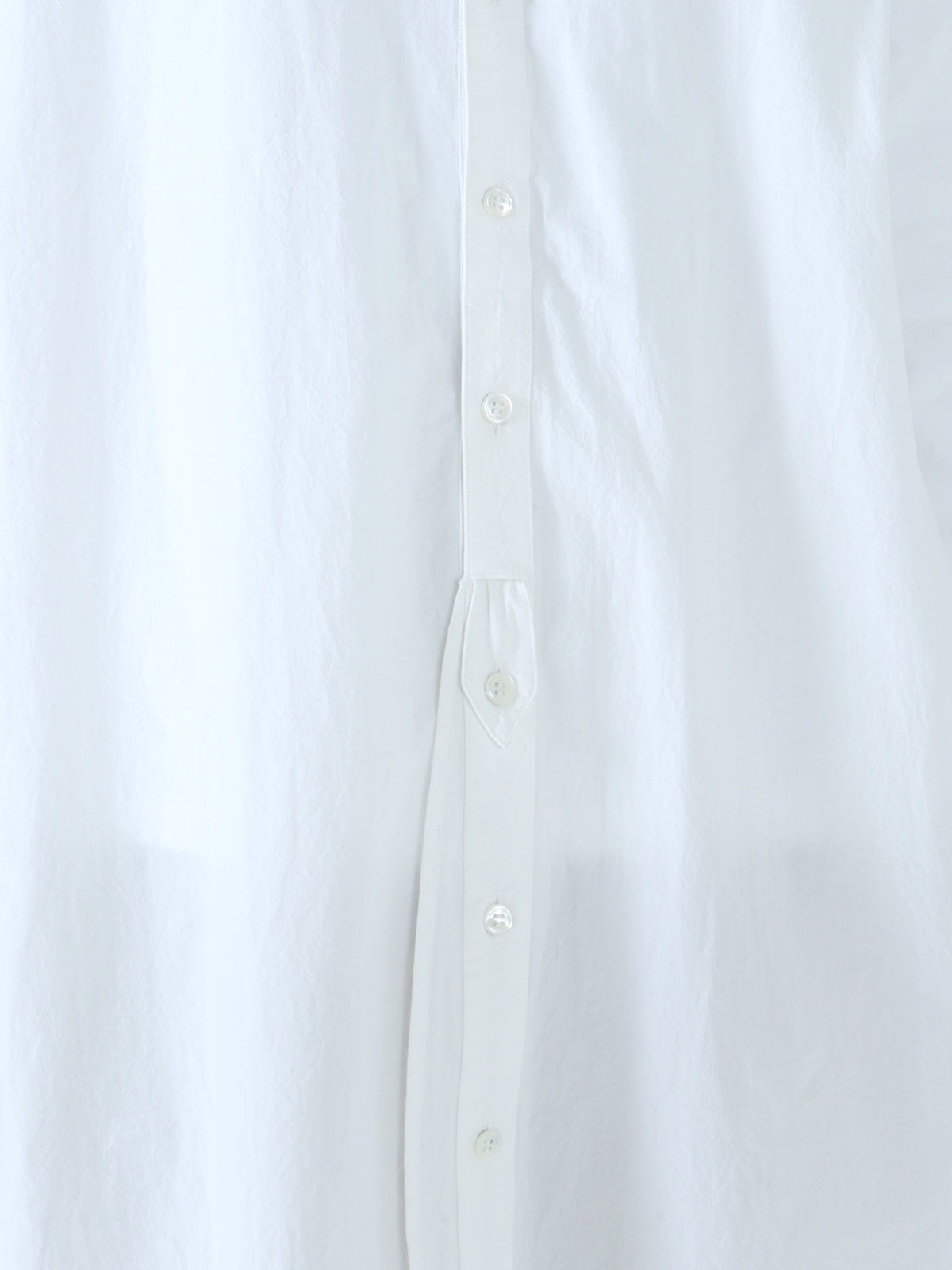 綿近江晒 タブロングシャツ