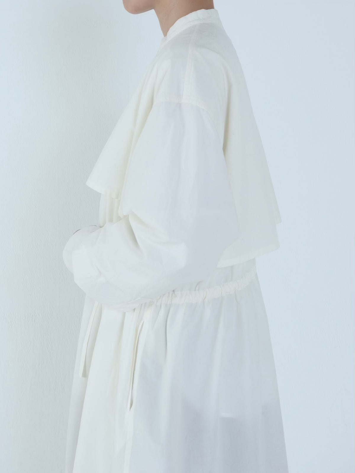 【NEW】綿ウールタイプライター トレンチシャツワンピース