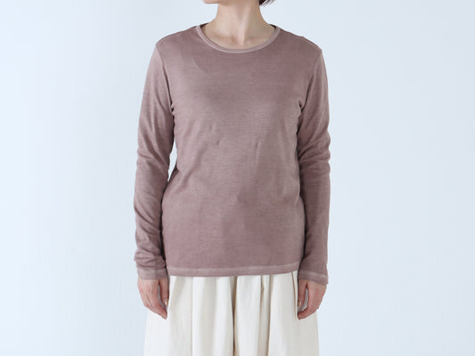 25AW｜T-09｜綿スムース　クルーネックカットソー