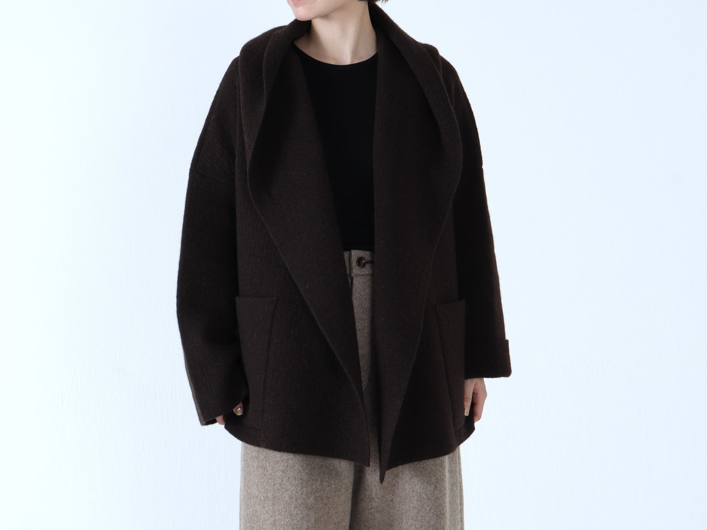 ヤク ショールコート