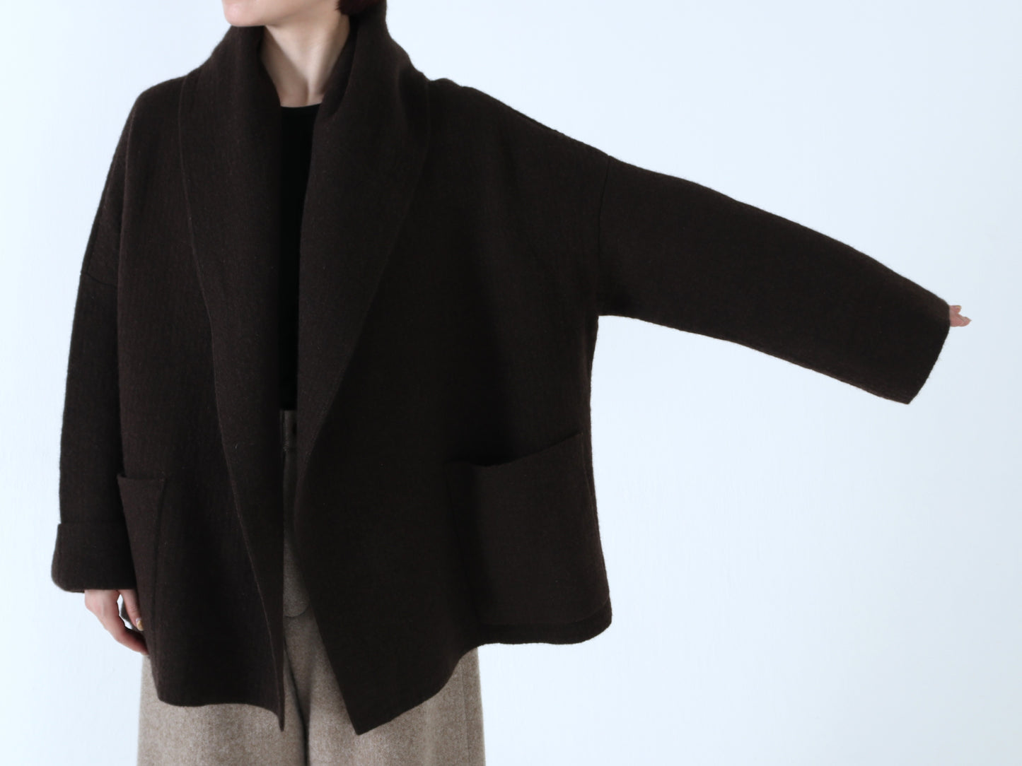 ヤク ショールコート