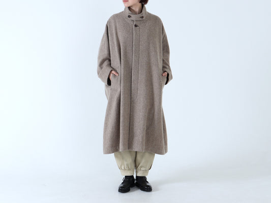 【NEW】ウールやぶれ織 オーバーコート