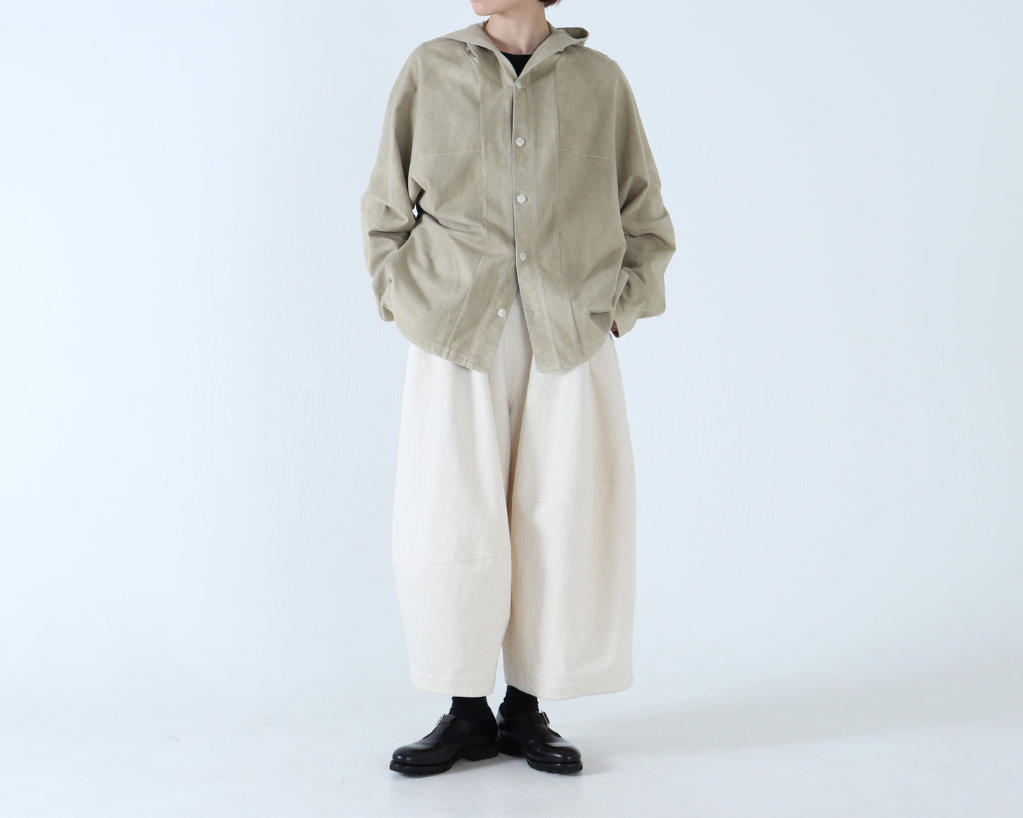 ジンバブエコットン キュービックパンツ