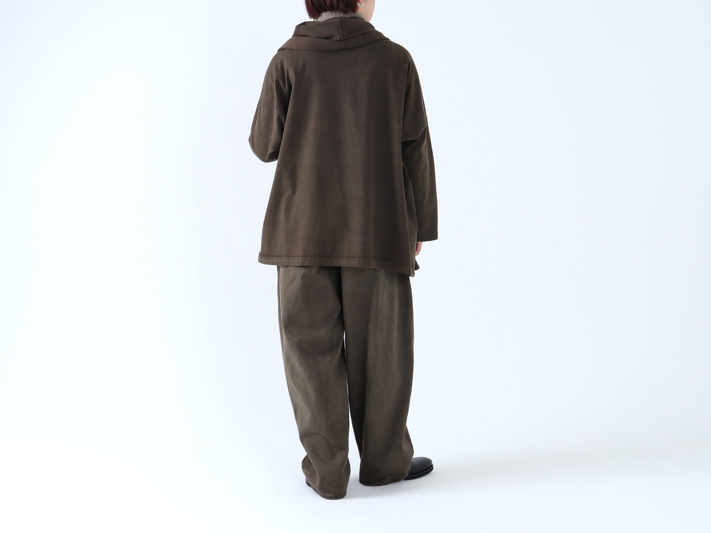 【NEW】綿デニム オーバータックパンツ