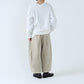 【NEW】綿スムース×綿近江晒 シャツスリーブカットソー