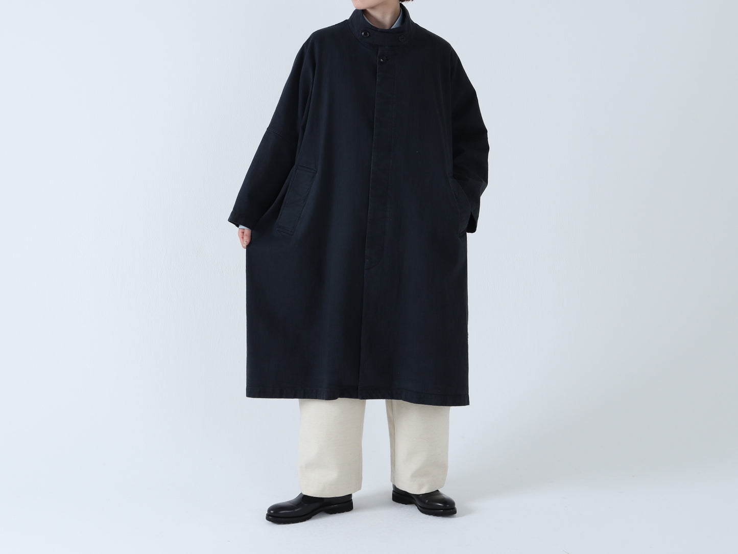 【NEW】ジンバブエコットンオーバーコート