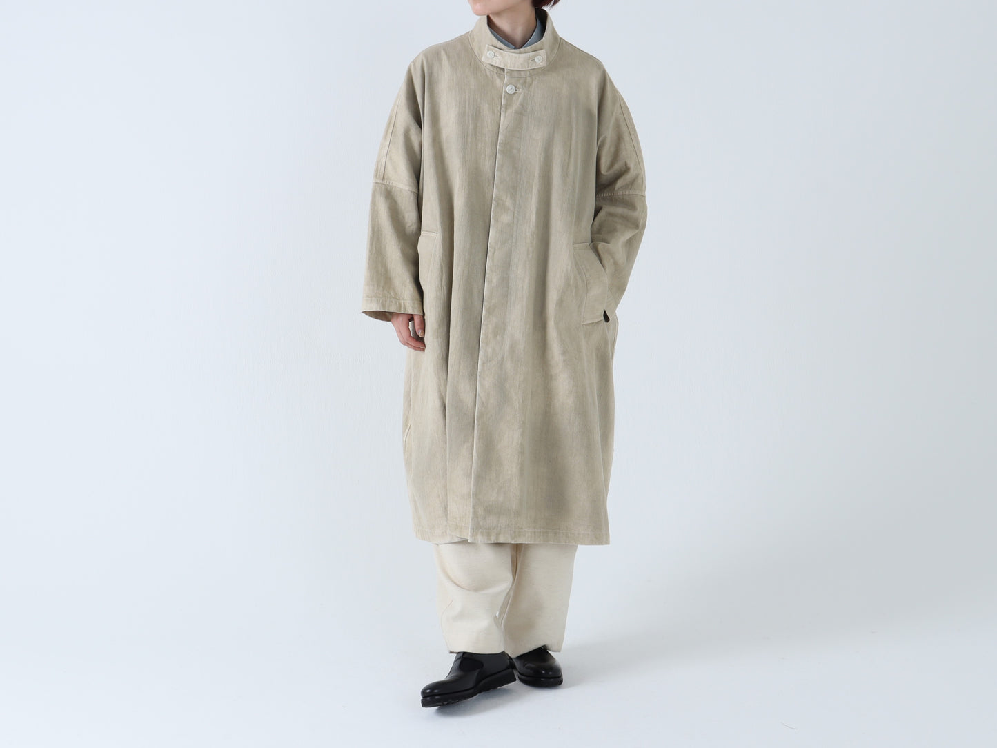 【NEW】ジンバブエコットンオーバーコート