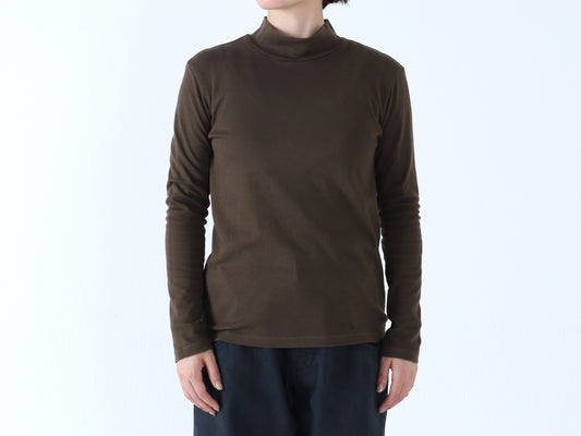 25AW｜T-10｜綿スムース　タートルネックカットソー
