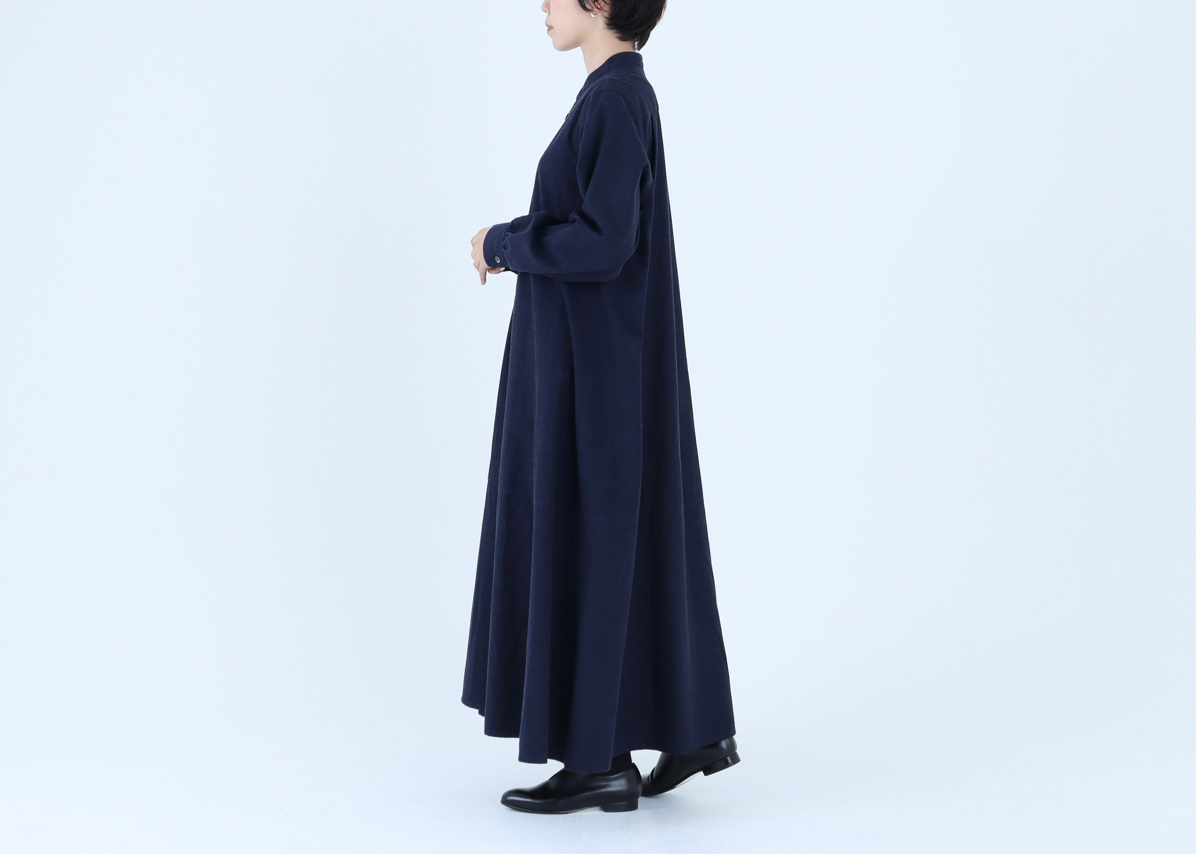 新品タグ付、マタノアツコ　ブルー、いちご柄、コットンワンピース マタノアツコ いちご柄 ワンピース ルームウェア ワコール