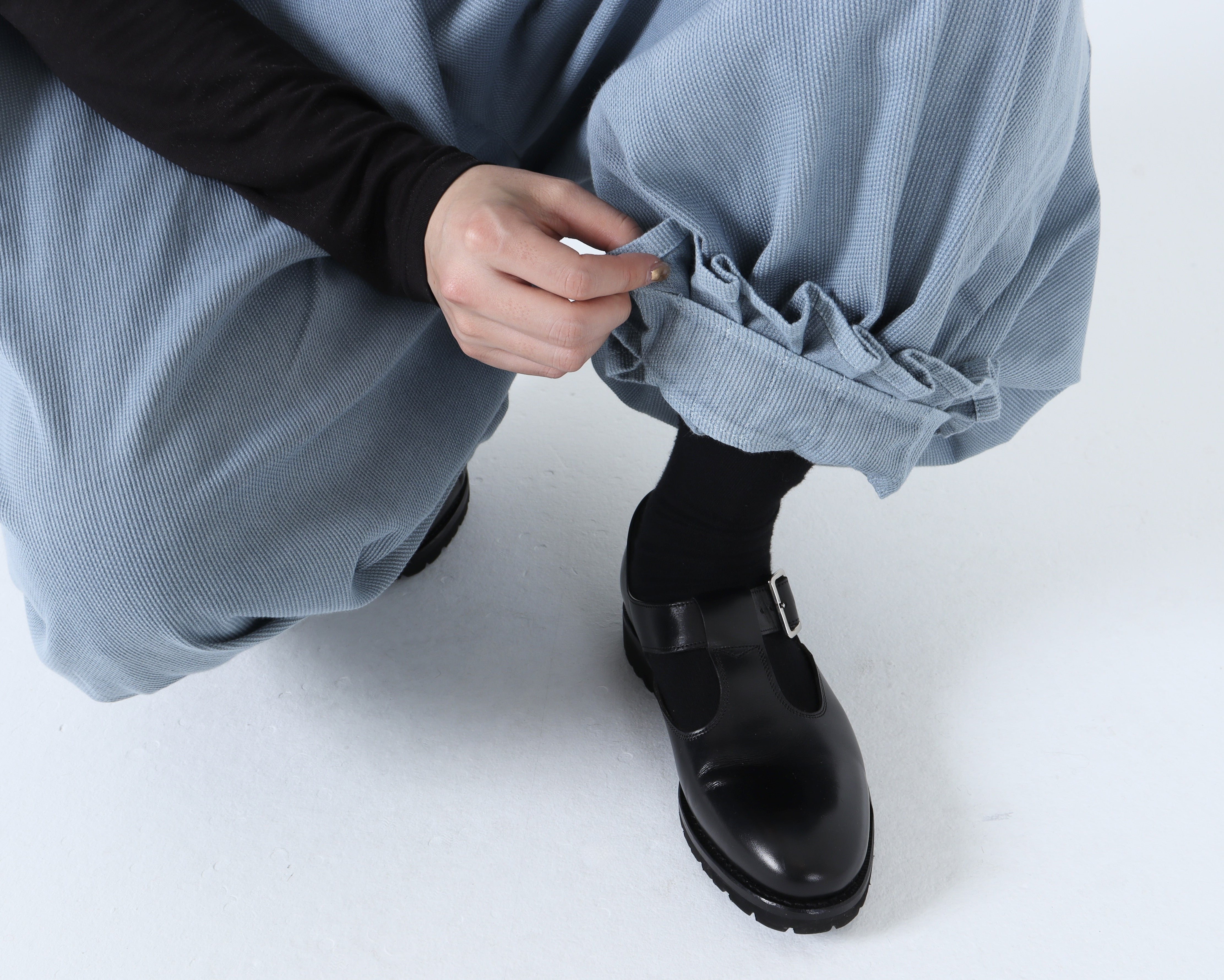 綿刺し子 プリーツパンツ – factory