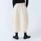 【NEW】綿ウール朱子織 バルーンスカート