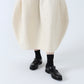 【NEW】綿ウール朱子織 バルーンスカート