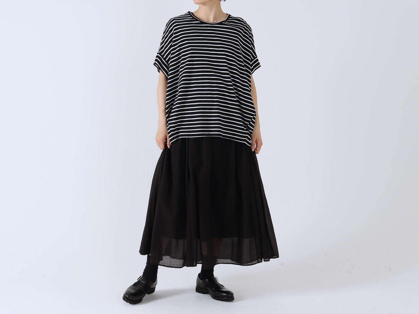 綿ローン ローンダブルスカート