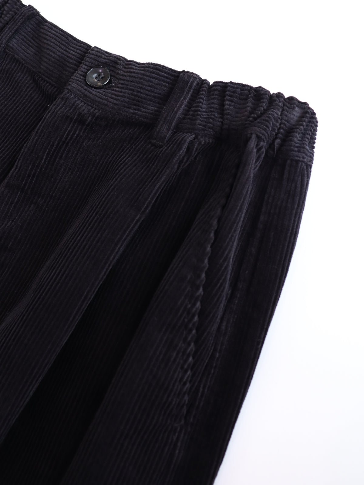 【NEW】綿コーデュロイ タックパンツ