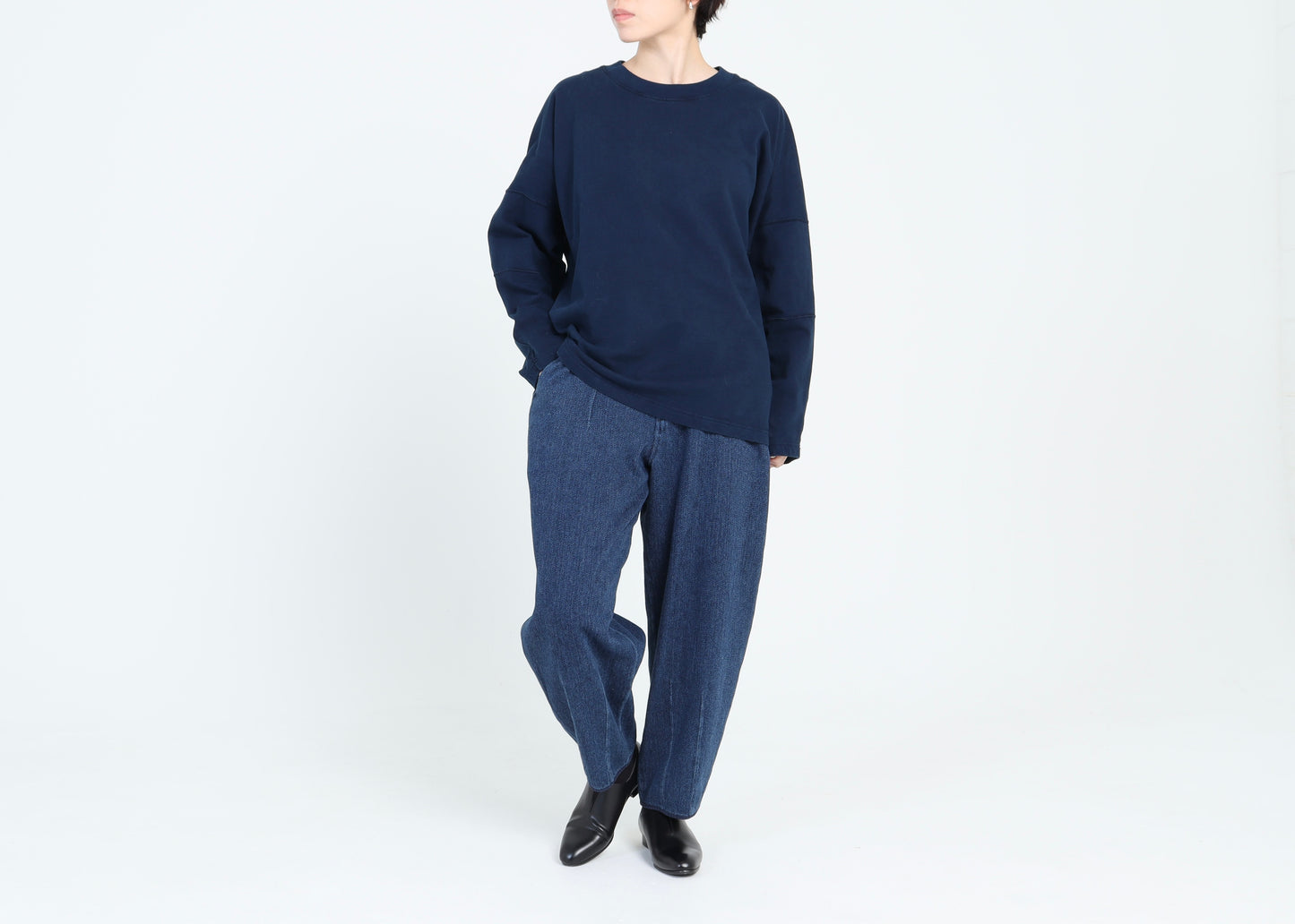 【NEW】綿カットソー ドルマントレーナー