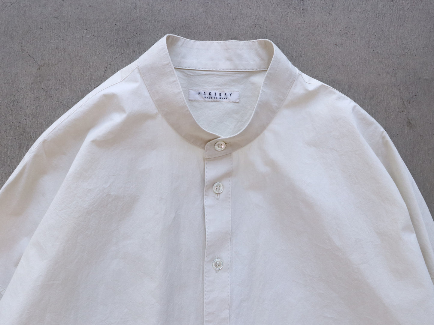 綿近江晒 タブロングシャツ