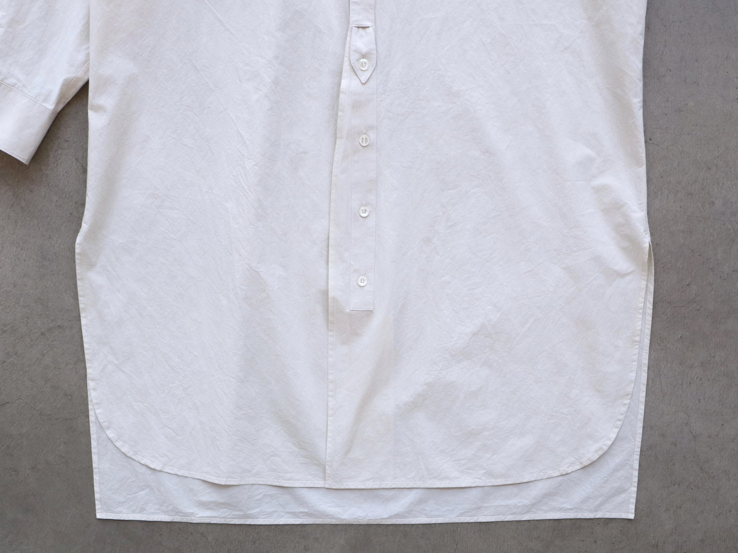 綿近江晒 タブロングシャツ