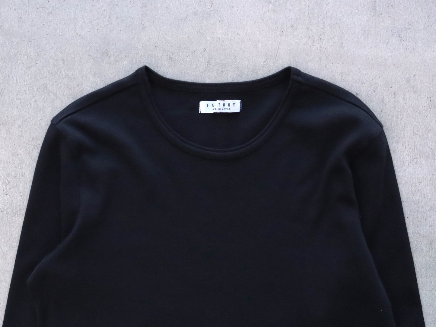 【NEW】綿スムース クルーネックカットソー
