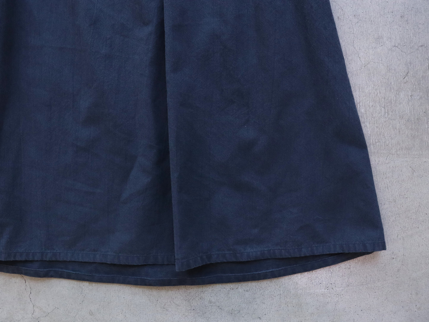 綿カットソー×綿40/2 ドッキングワンピース