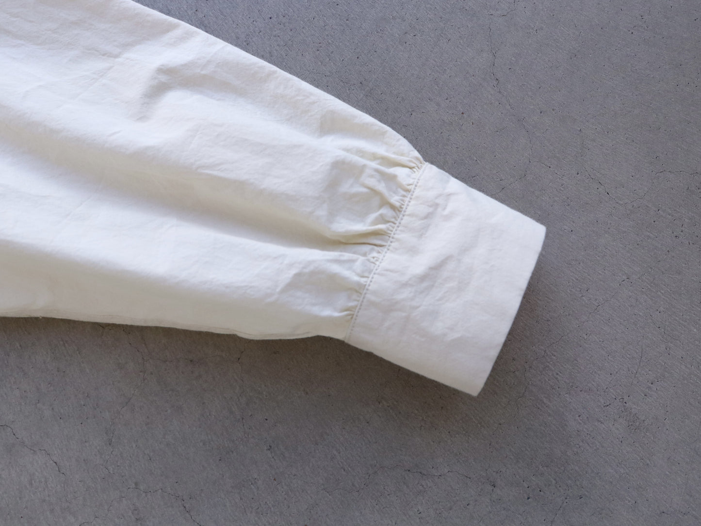 綿近江晒 ロングシャツワンピース